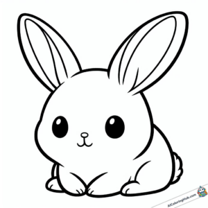 Drawing little rabbit